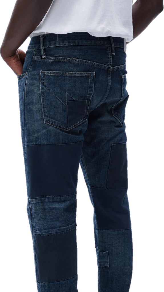 Savage Denim Dp Narrow Pants Indigo - Bild 3