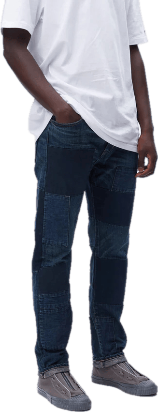Savage Denim Dp Narrow Pants Indigo - Bild 4