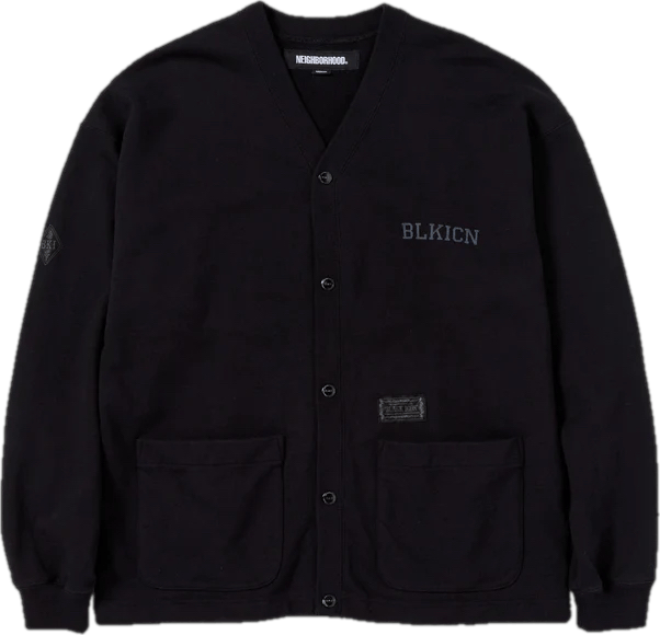 Bi Sweatcardigan Ls Black