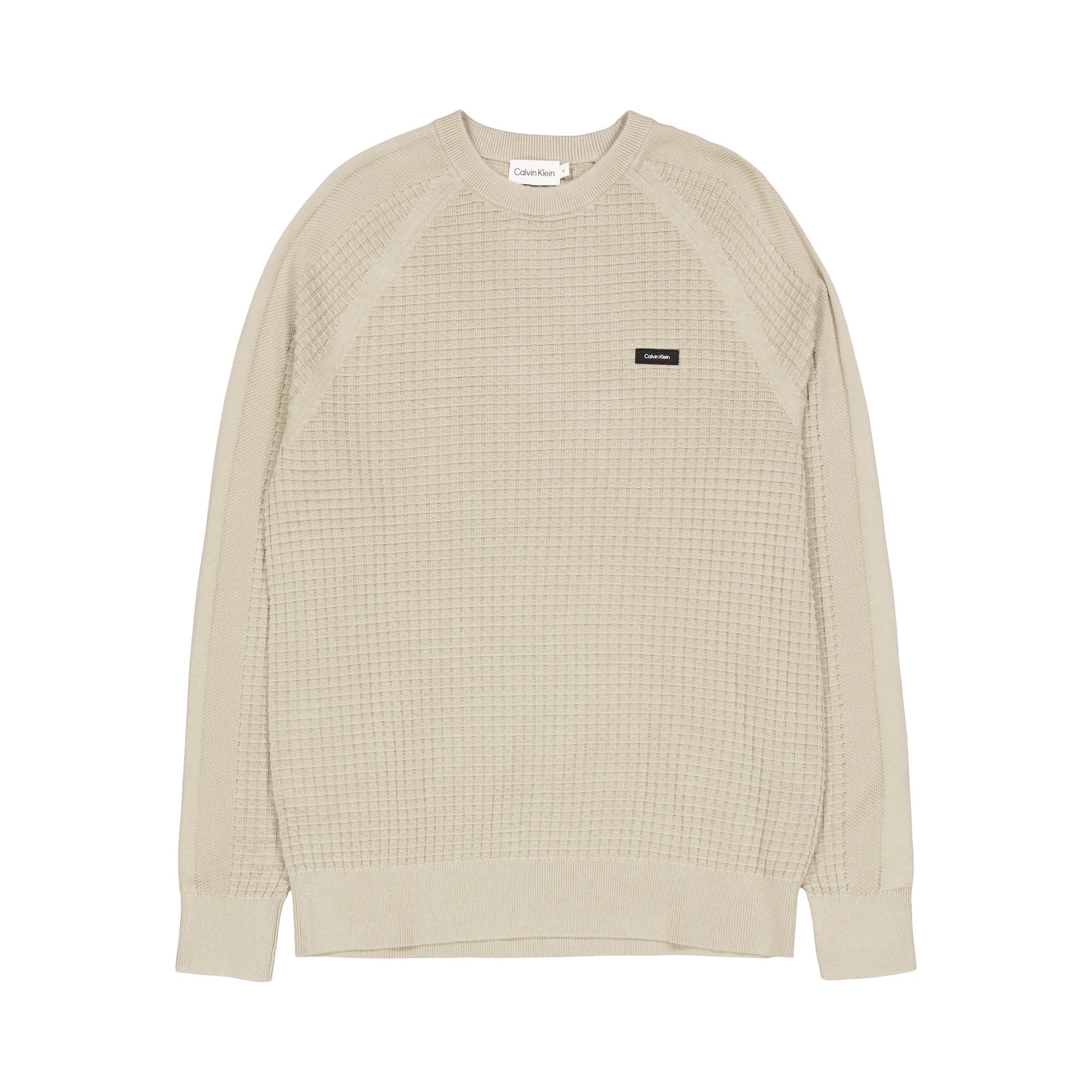 Texture Mix Cn Sweater Pkr