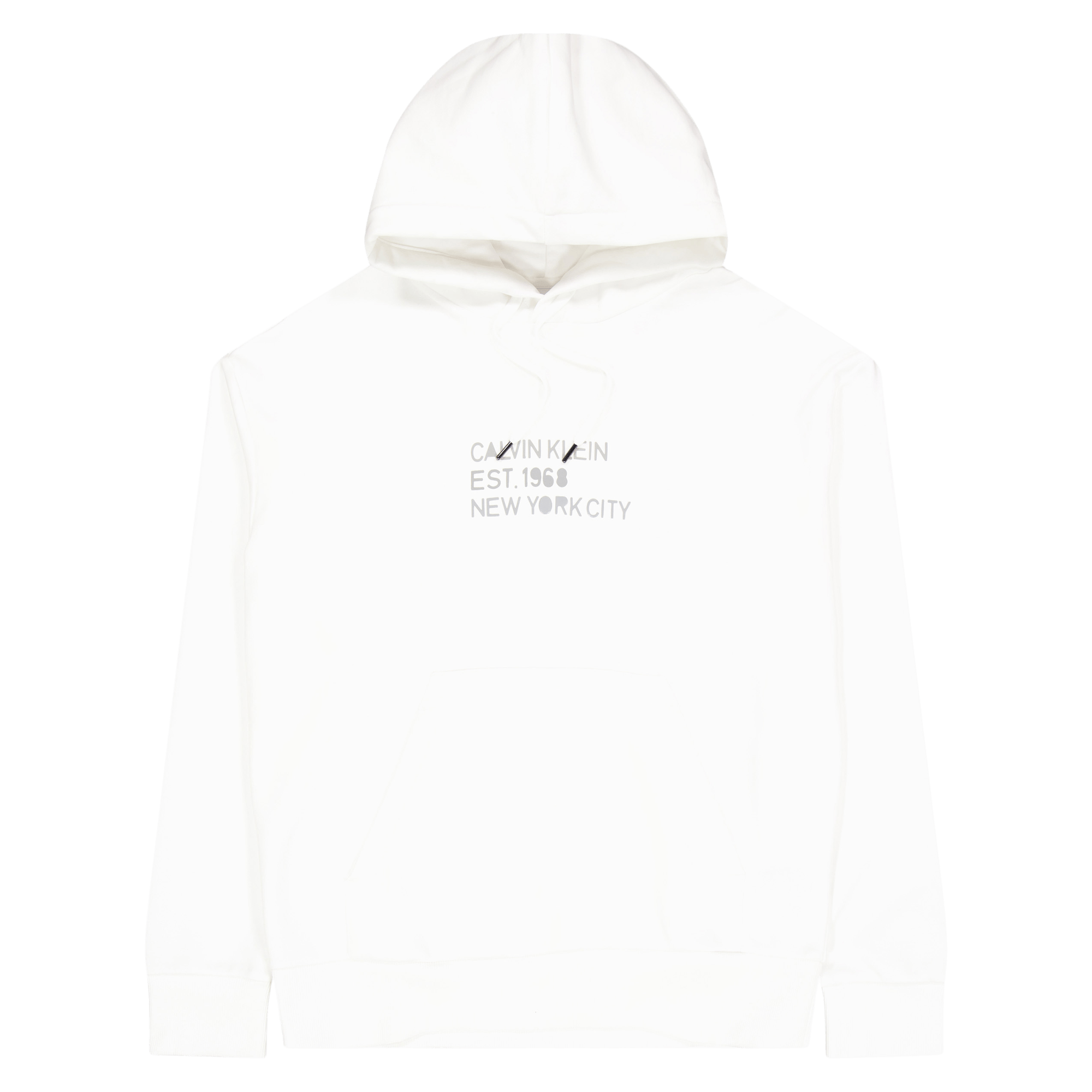 Mixed Print Stencil Logo Hoodi Yaf