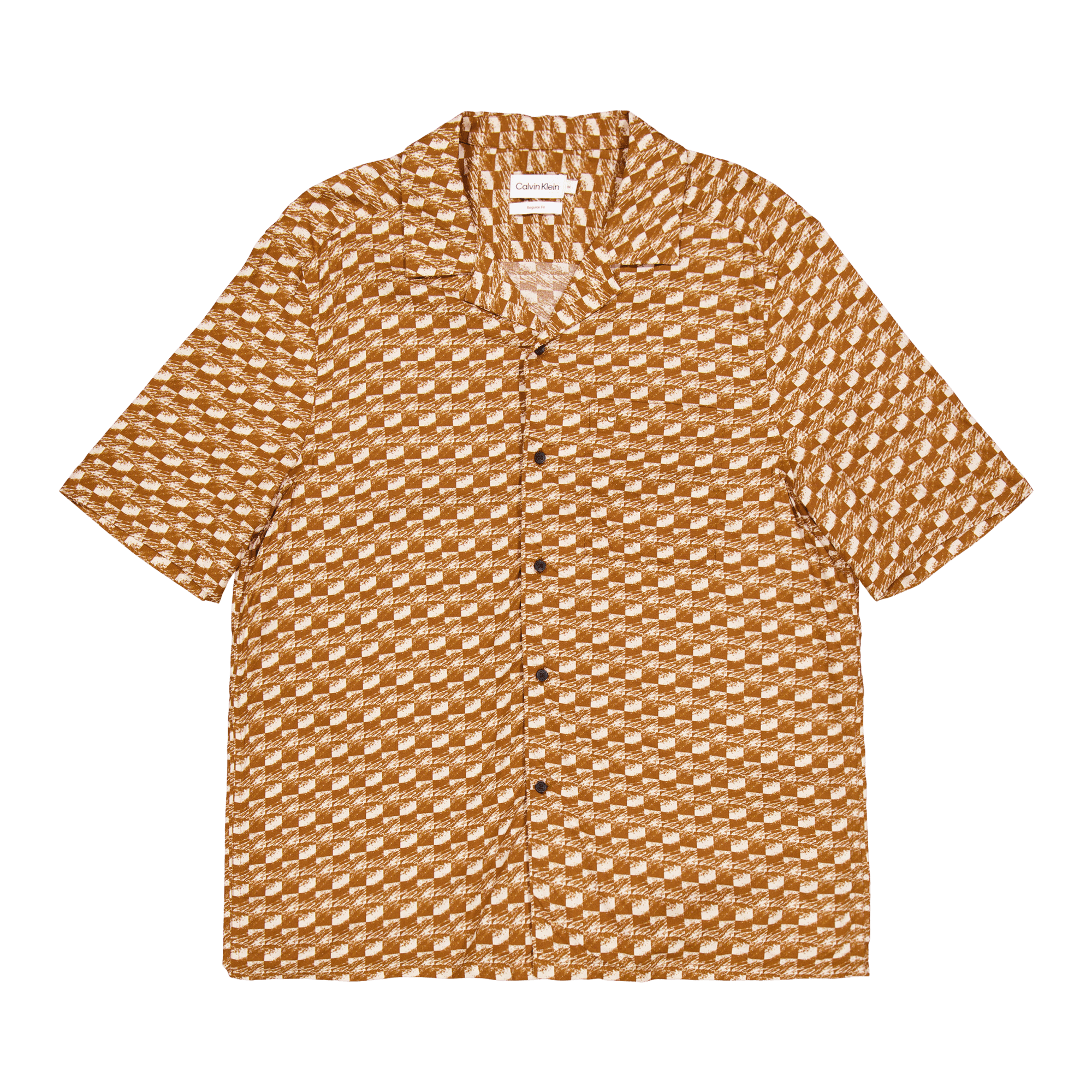 Calvin Klein Bowling Ss Shirt Aop Comf Grd