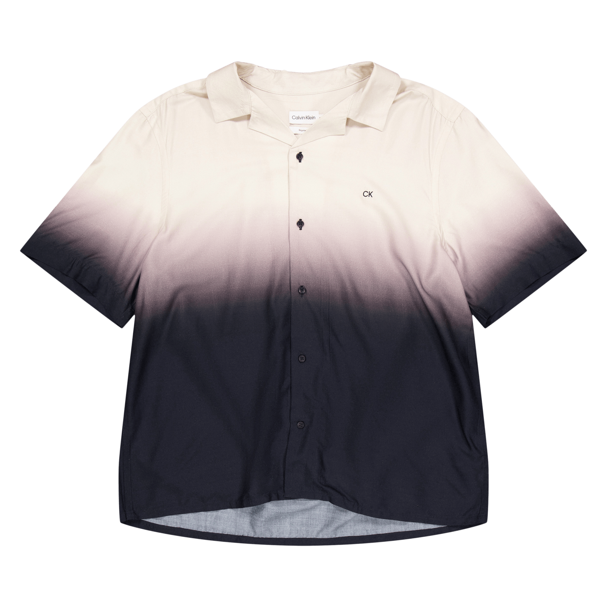 Calvin Klein Ombre Viscose Short Sleeve Shi 0f4
