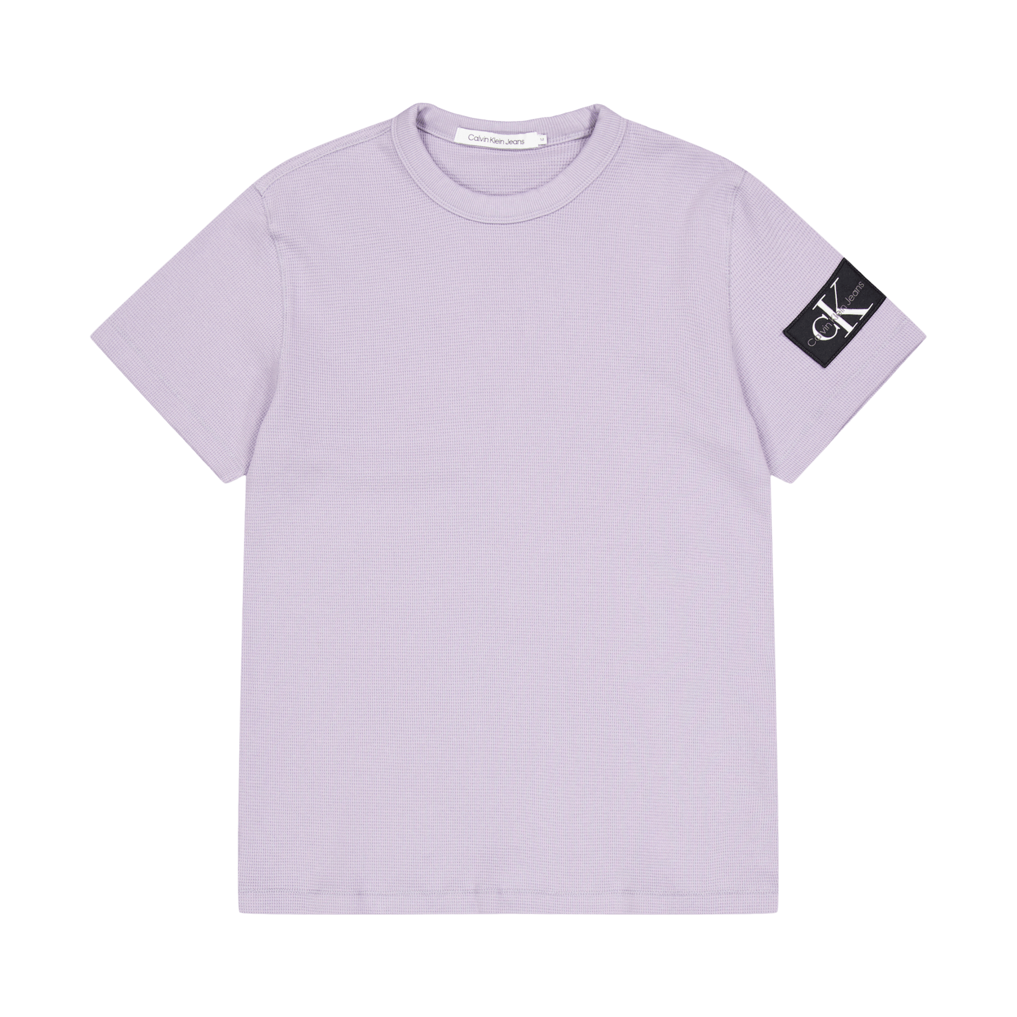 Calvin Klein JeansBadge Waffle Tee Pc1 – Purple