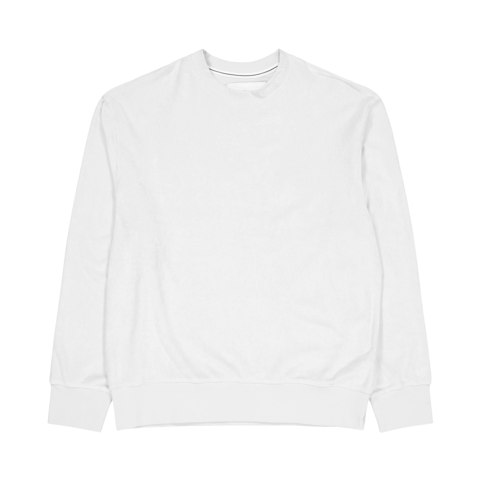 Calvin Klein JeansEmbro Neck Towelling Crewneck Acf