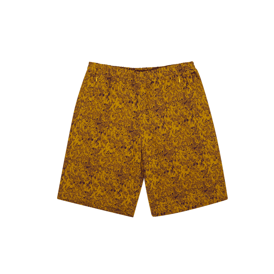 Needles Basketball Short – Pe/ B-yellow