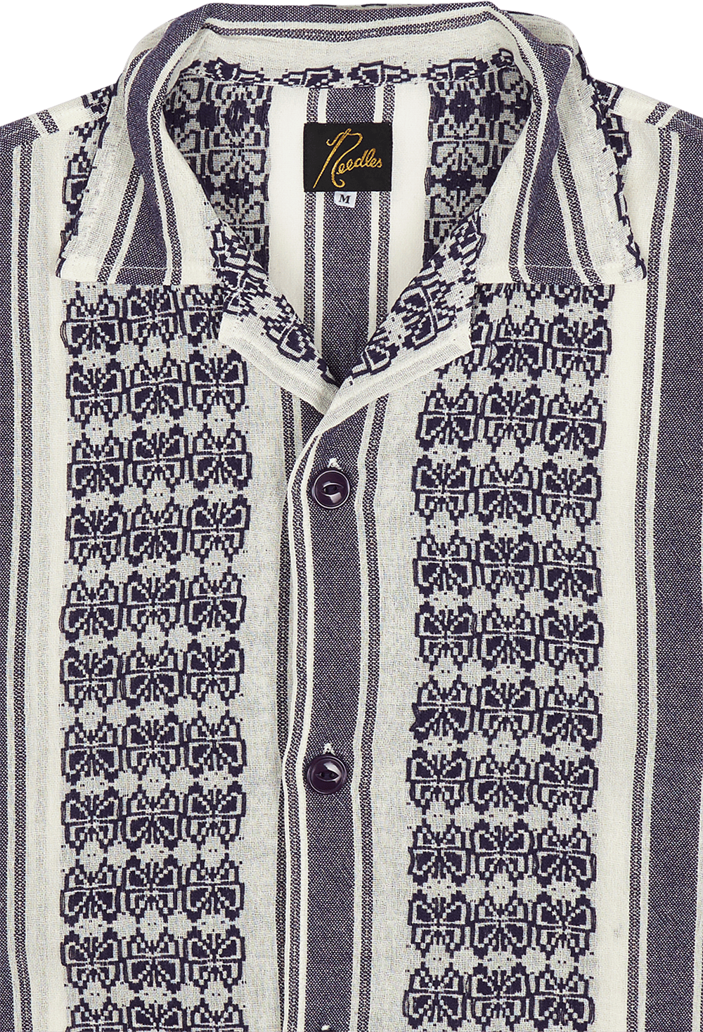 Needles Cabana Shirt - Papillo A-white - Bild 3