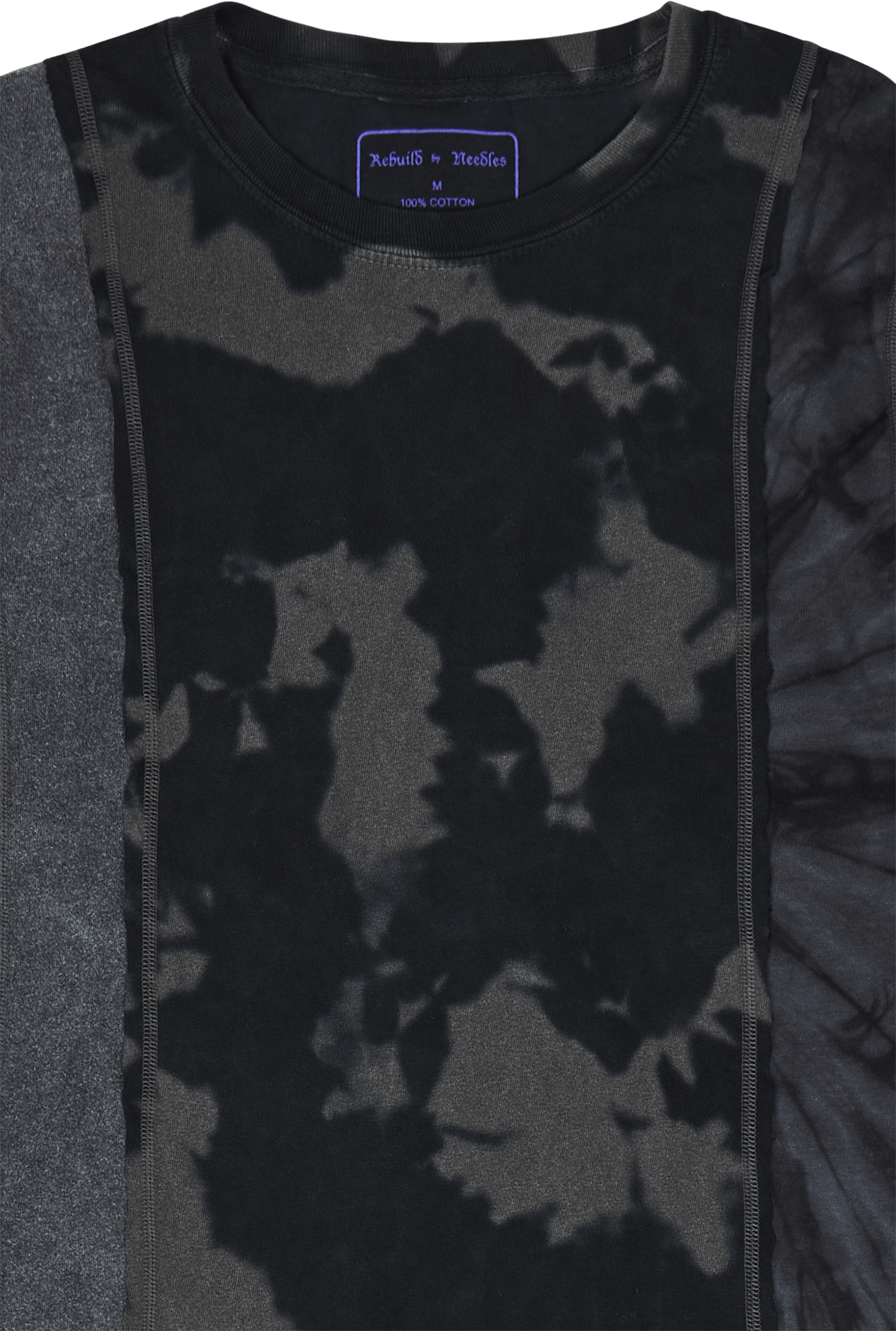 Needles 5 Cuts L/s Tee - B&w M Assorted - Bild 3