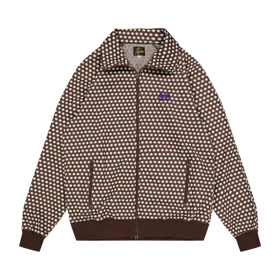 Track Jacket – Poly Jq. A-polka Dot