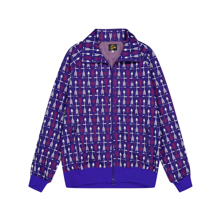 Track Jacket - Poly Jq. B-arrow, Unisex, Odevy, mikiny a mikiny, Modrá, L