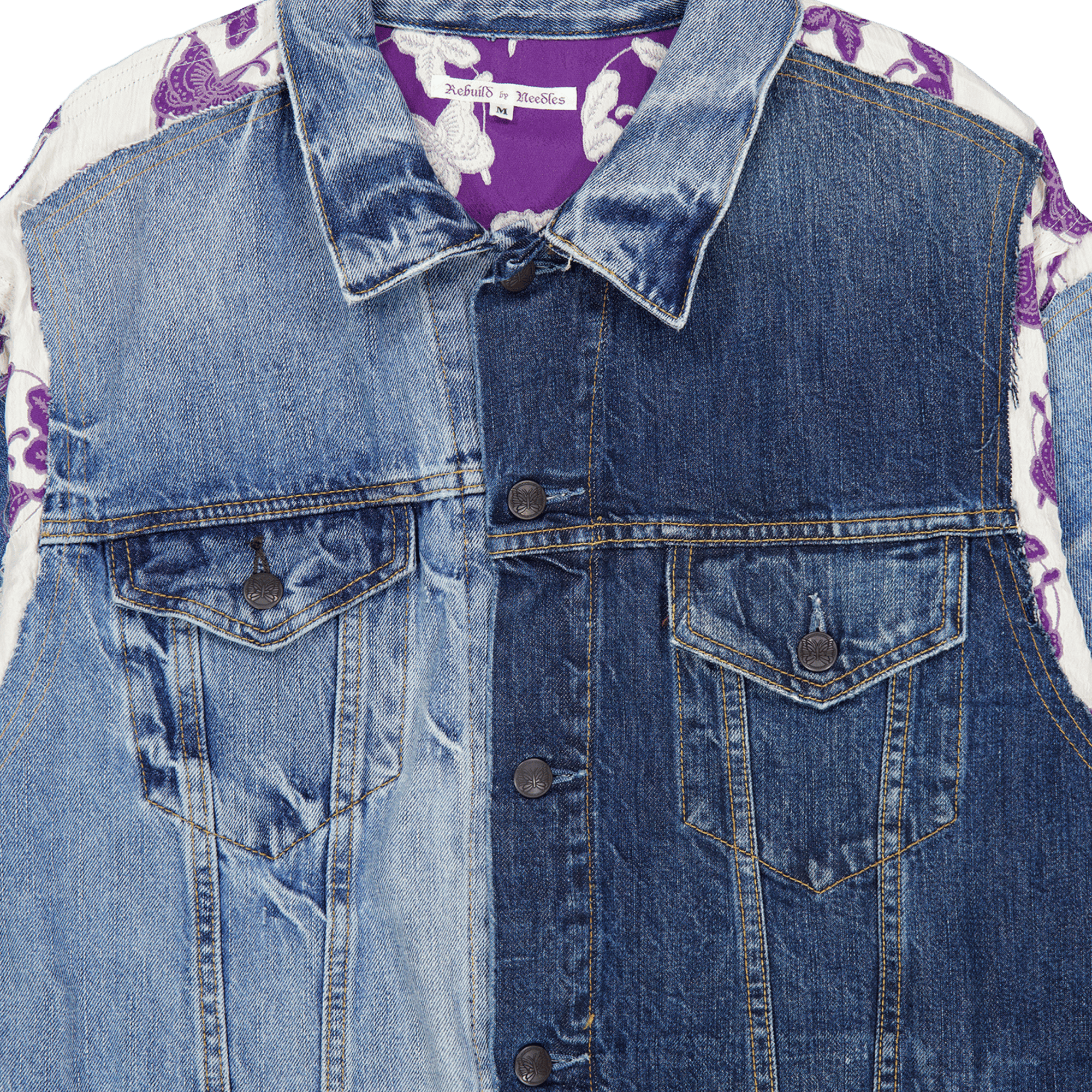 Jean Jacket -> Covered Jacket A-off White - Bild 2