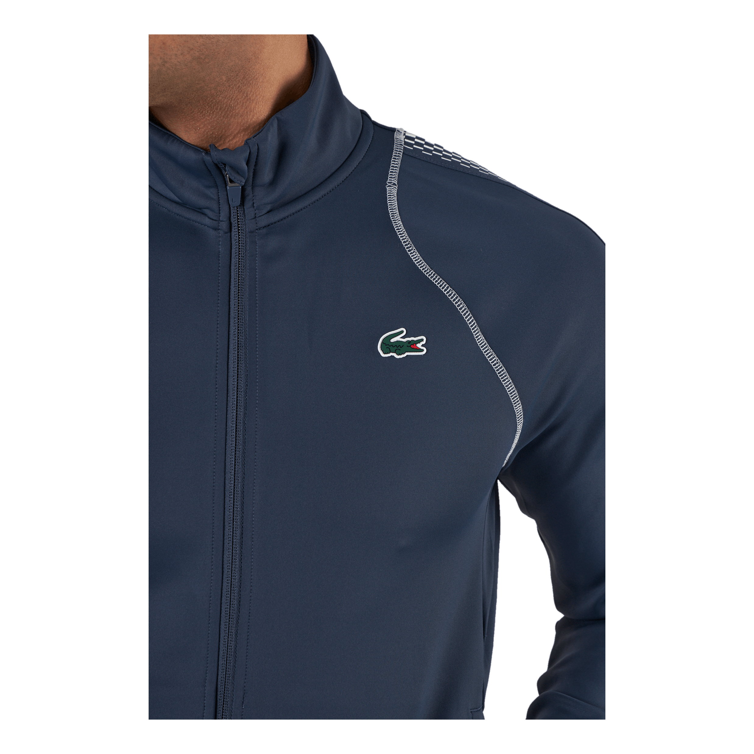 Lacoste Sweatshirt Night Blue/white - Bild 4