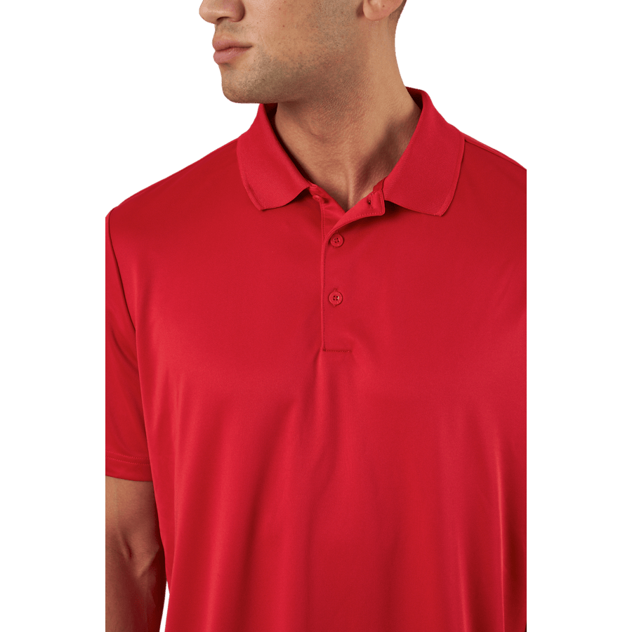 Performance Primegreen Polo Shirt Collegiate Red - Bild 5
