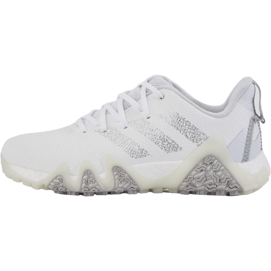 Codechaos 22 Spikeless Golf Shoes Cloud White / Silver Metallic / Grey Two