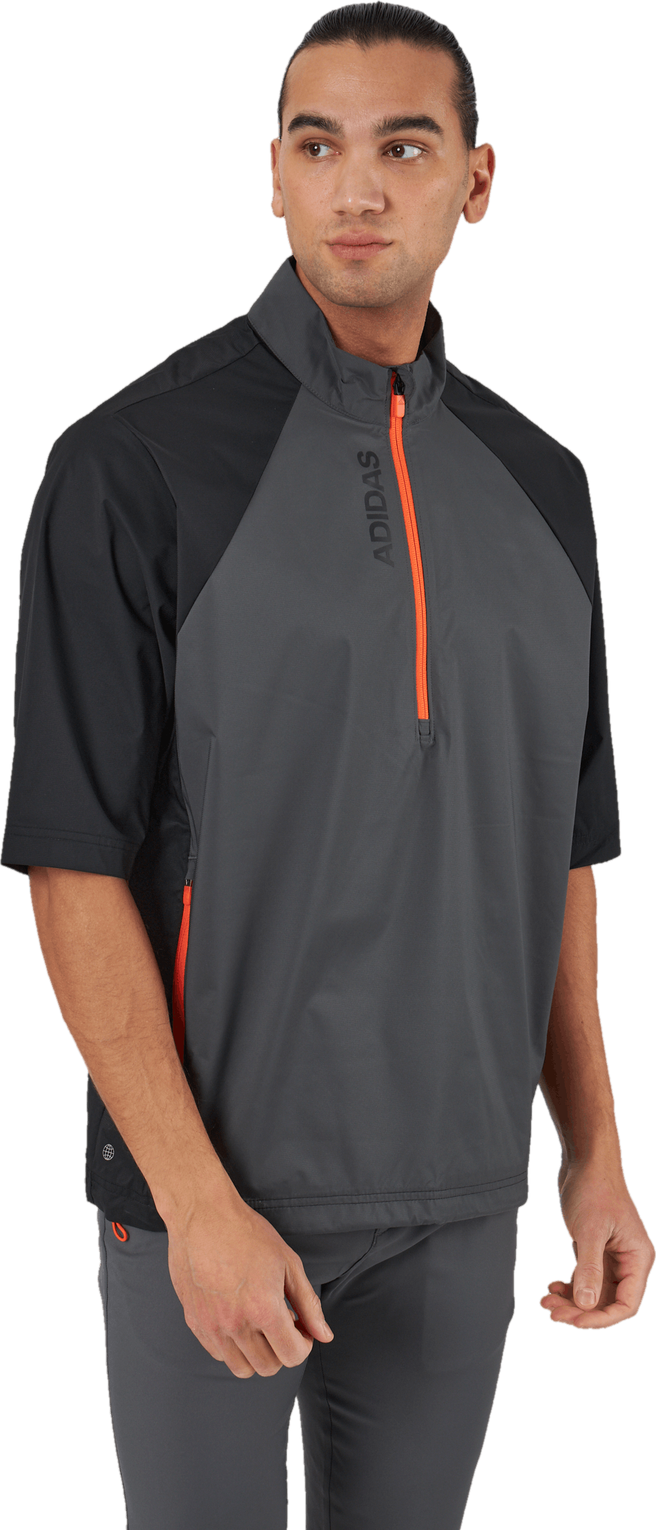 Provisional Short Sleeve Jacket Black, Male, Kleding, jassen, Golf, Zwart, S