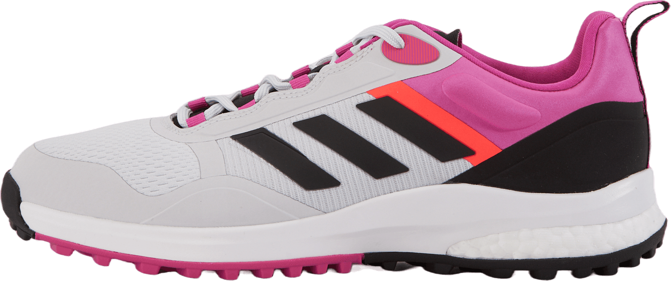 Zoysia Golf Shoes Dash Grey / Core Black / Lucid Fuchsia, Female, Scarpe, Scarpe da golf, Golf, Nero/Grigio, EU 38