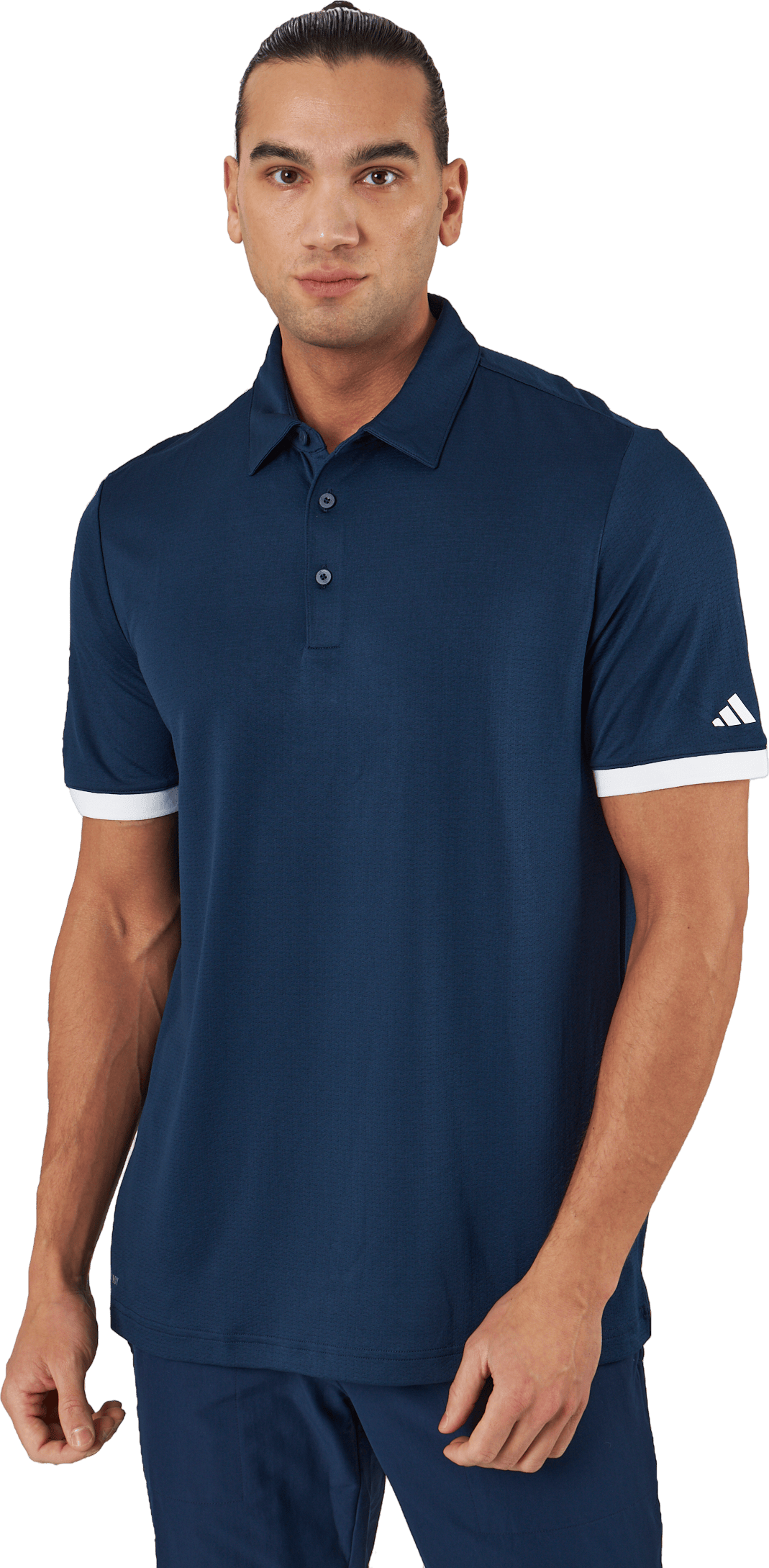 HEAT.RDY Polo Shirt Collegiate Navy, Male, Apparels, T-shirt, Golf, Blue, S