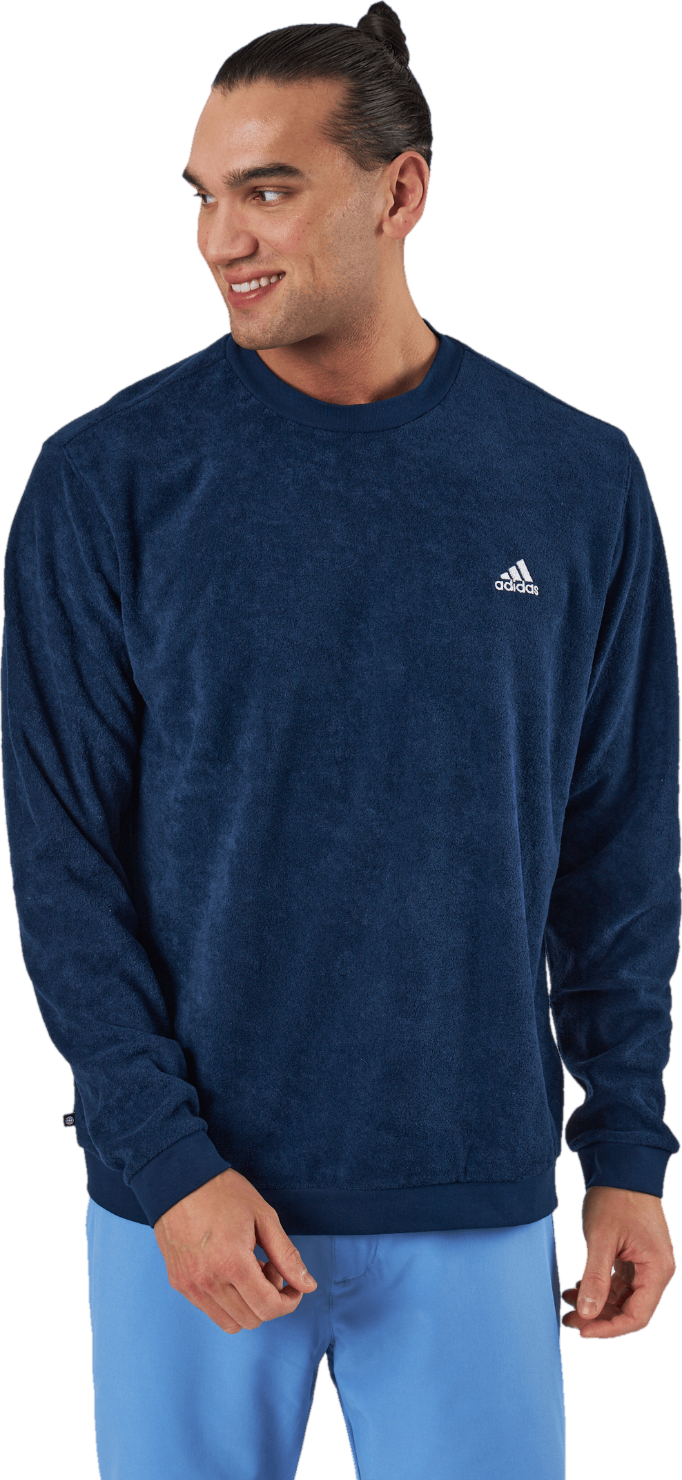 Core Crew Sweatshirt Collegiate Navy, Male, Apparels, Shirts, Golf, Blue, M