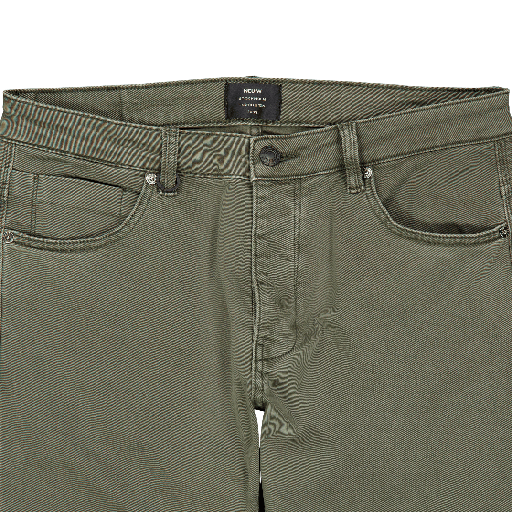 Lou Slim Twill Military - Bild 3