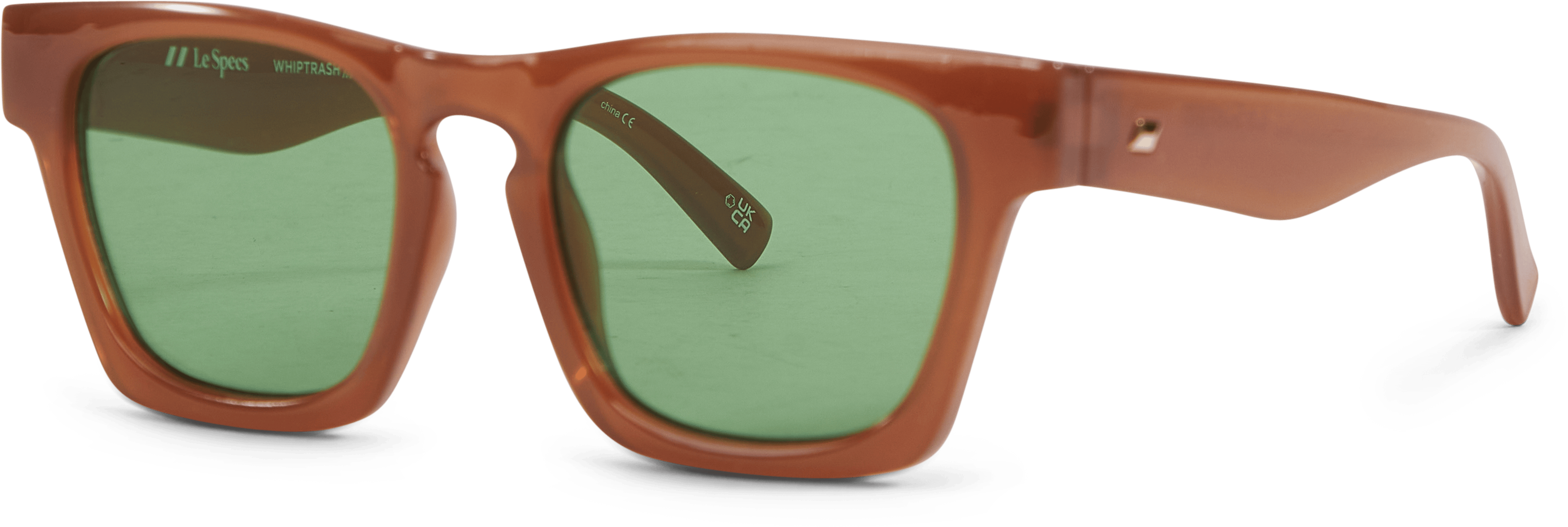 Le Sustain – Whiptrash Root Beer W/ Emerald Mono Lens