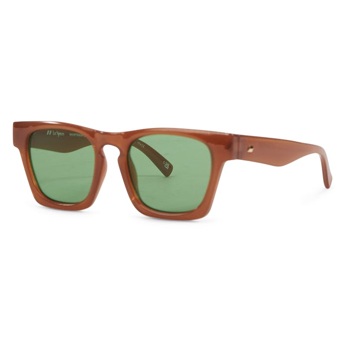 Le Sustain - Whiptrash Root Beer W/ Emerald Mono Lens, Male, Equipment, Accessories, Brown, ONESIZE