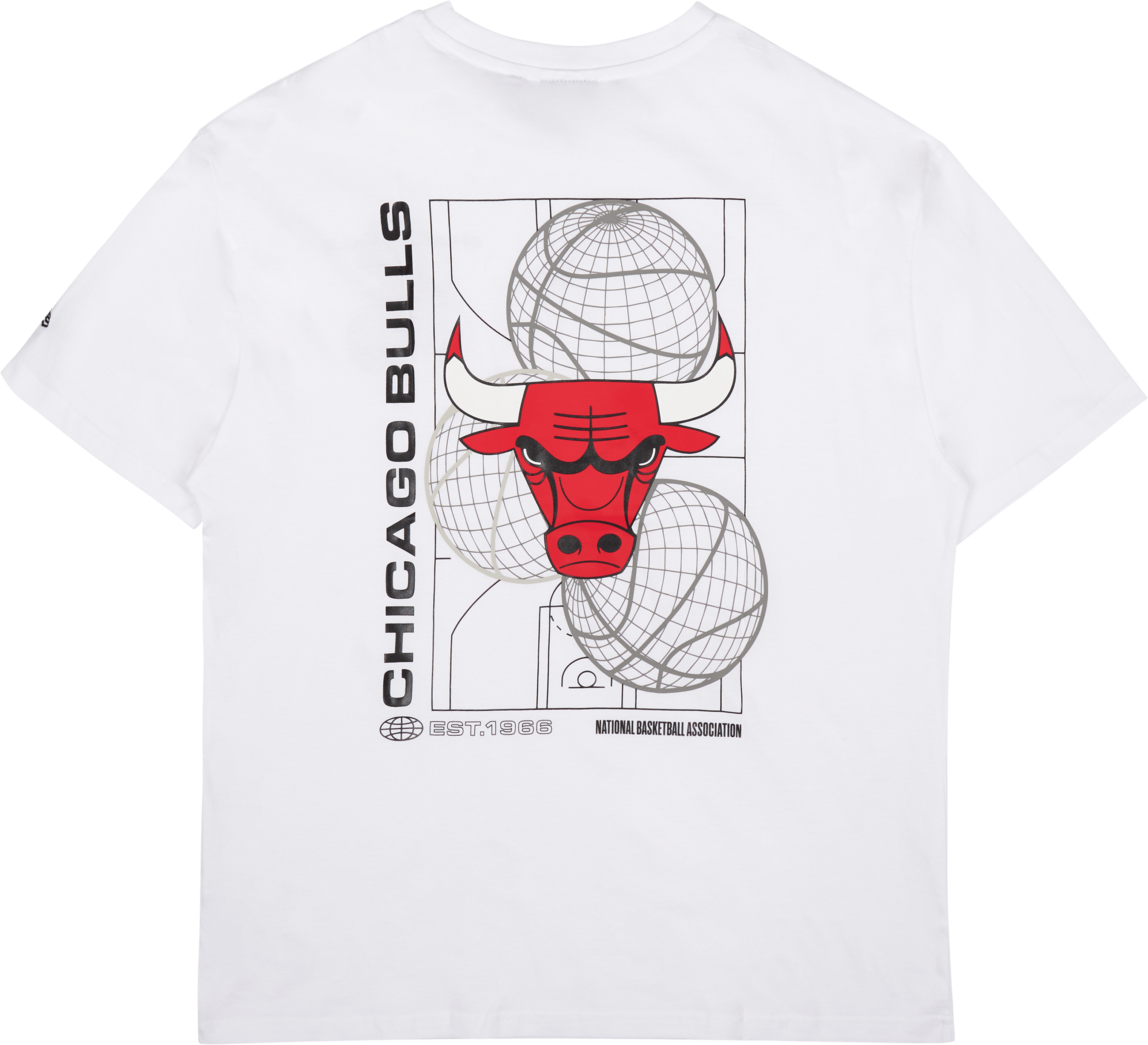 Nba Os Bball Graphic Tee Chib Whiblk - Bild 2