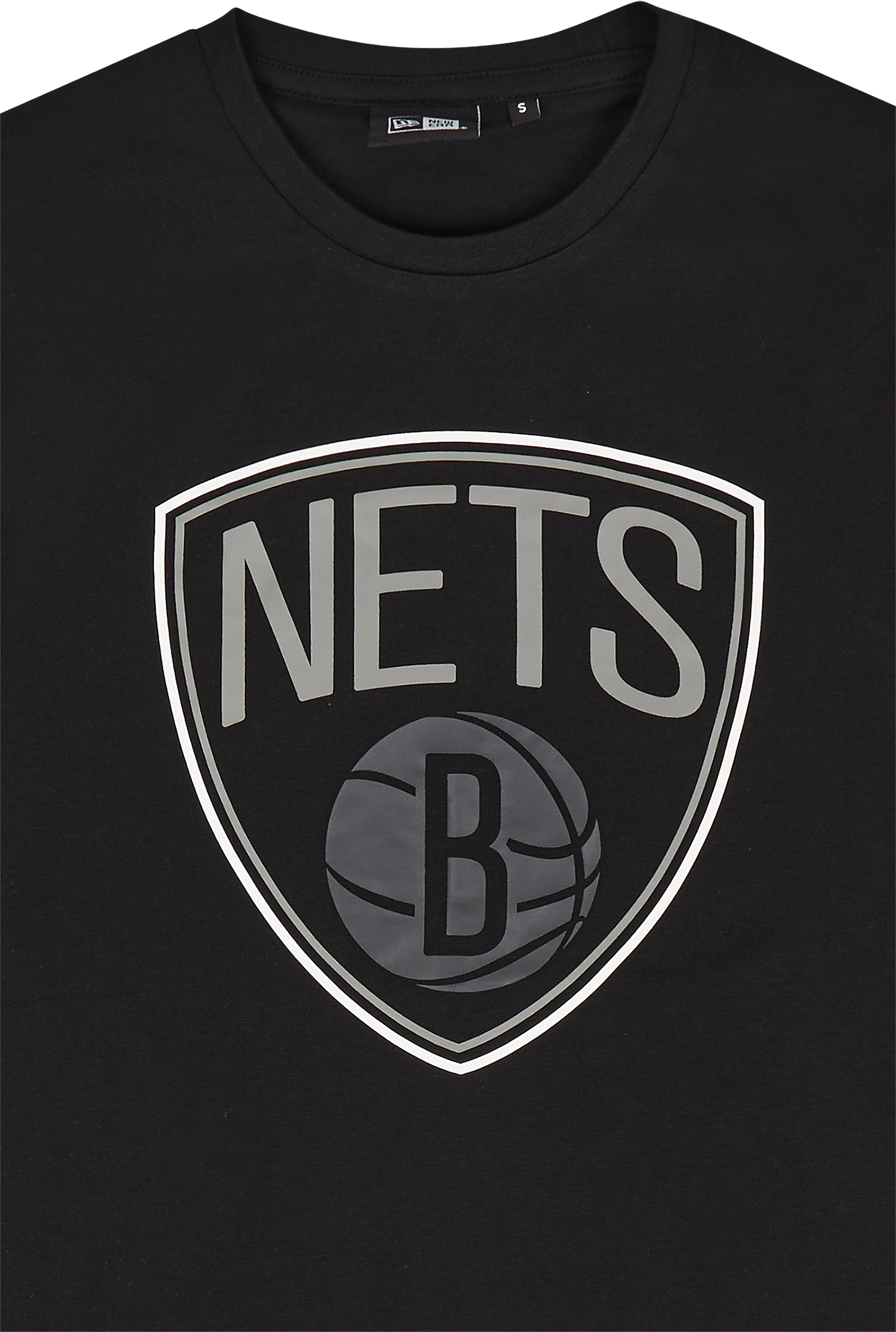 Nba Outline Logo Tee Bronet Blkwhi - Bild 3