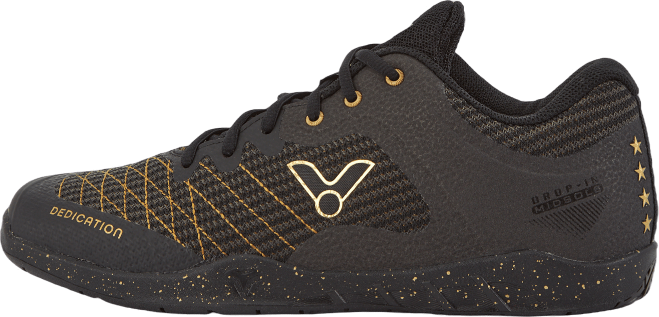 Cx Hendra Setiawan Edition Black, Male, Scarpe, Scarpe da allenamento, Badminton, Nero, EU 42