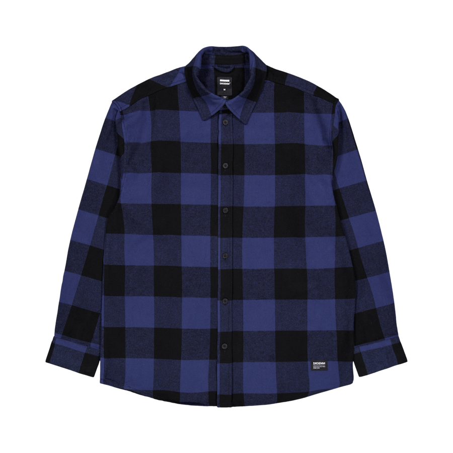 Dr. Denim Frank Shirt An7 Indigo Check