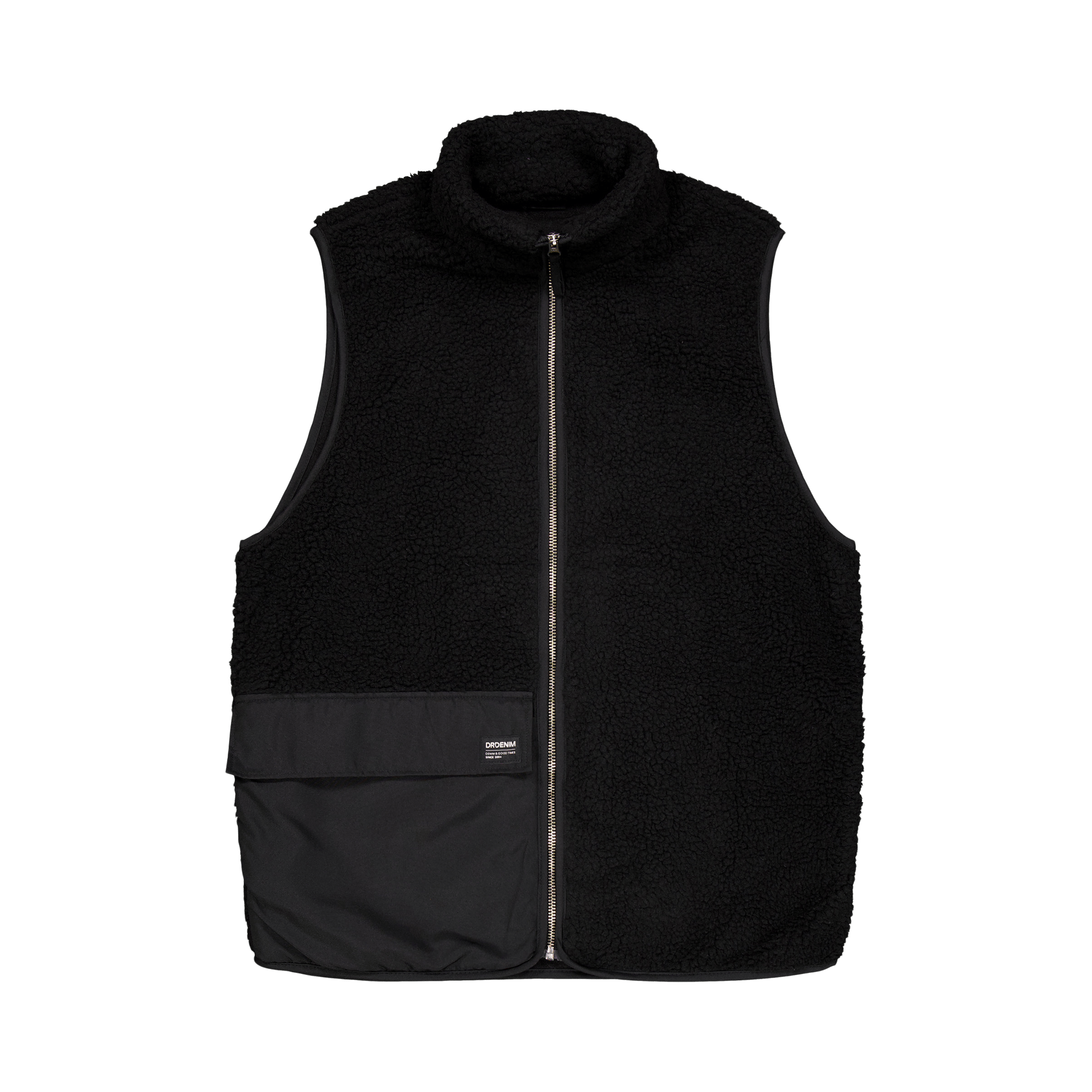 Dr. Denim Dan Pile Vest 101