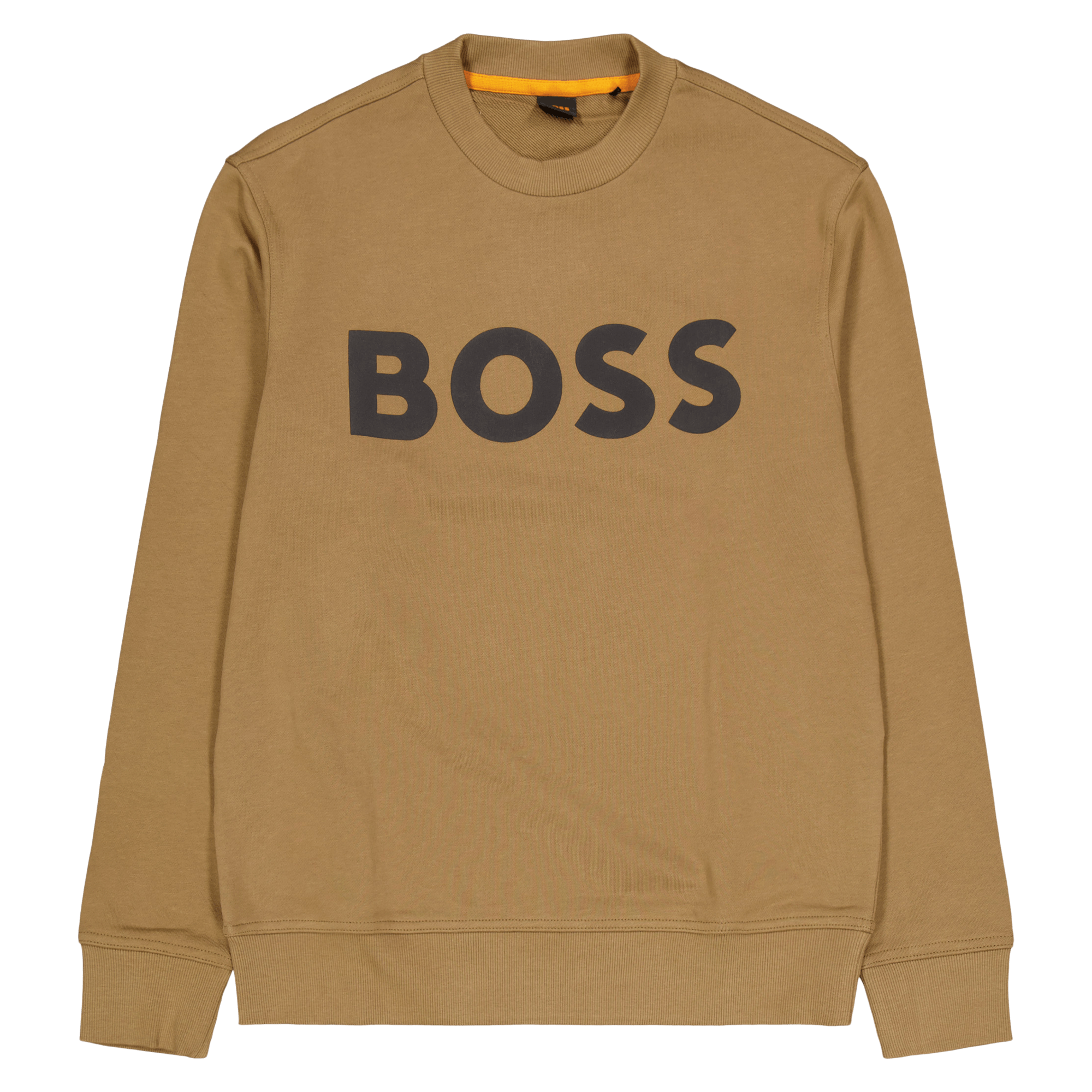 BOSS Webasiccrew Open, Male, Odevy, mikiny a mikiny, Béžová, M