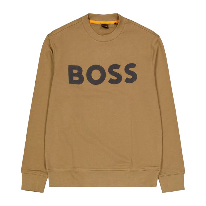 BOSS Webasiccrew Open, Male, Odevy, mikiny a mikiny, Béžová, M