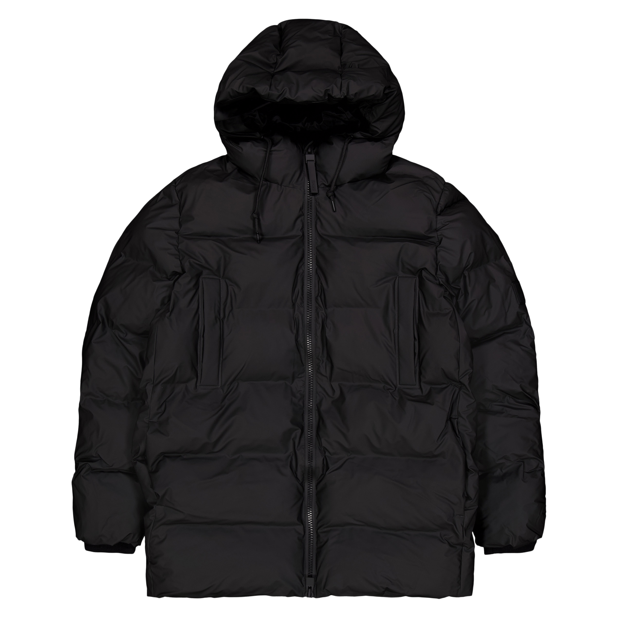 Rains Alta Puffer Parka W3t4 01, Male, Apparels, jackets, Black, M