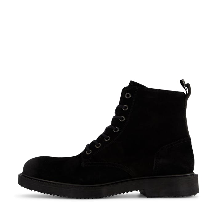 Ben Suede Shoe, Male, Shoes, Boots, Boots, Black, EU 42