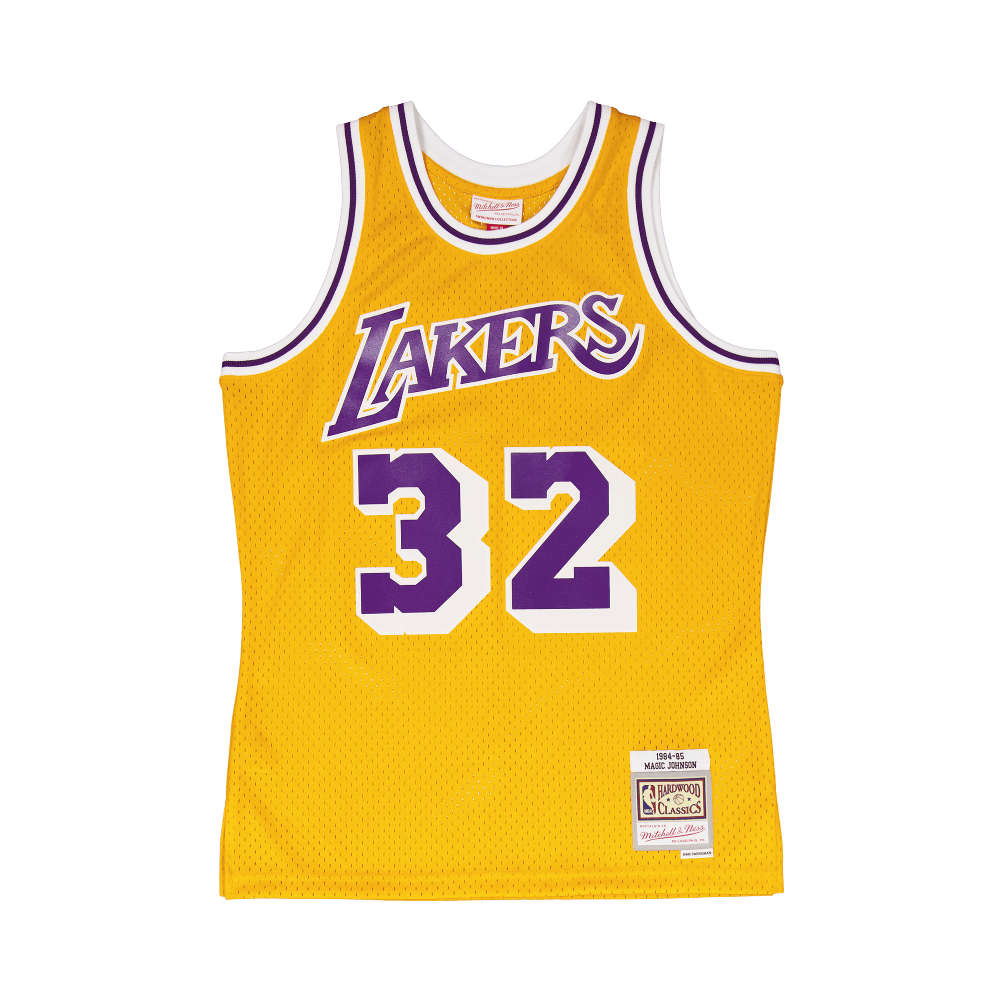 Los Angeles Lakers 84-85 Magic Light Gold