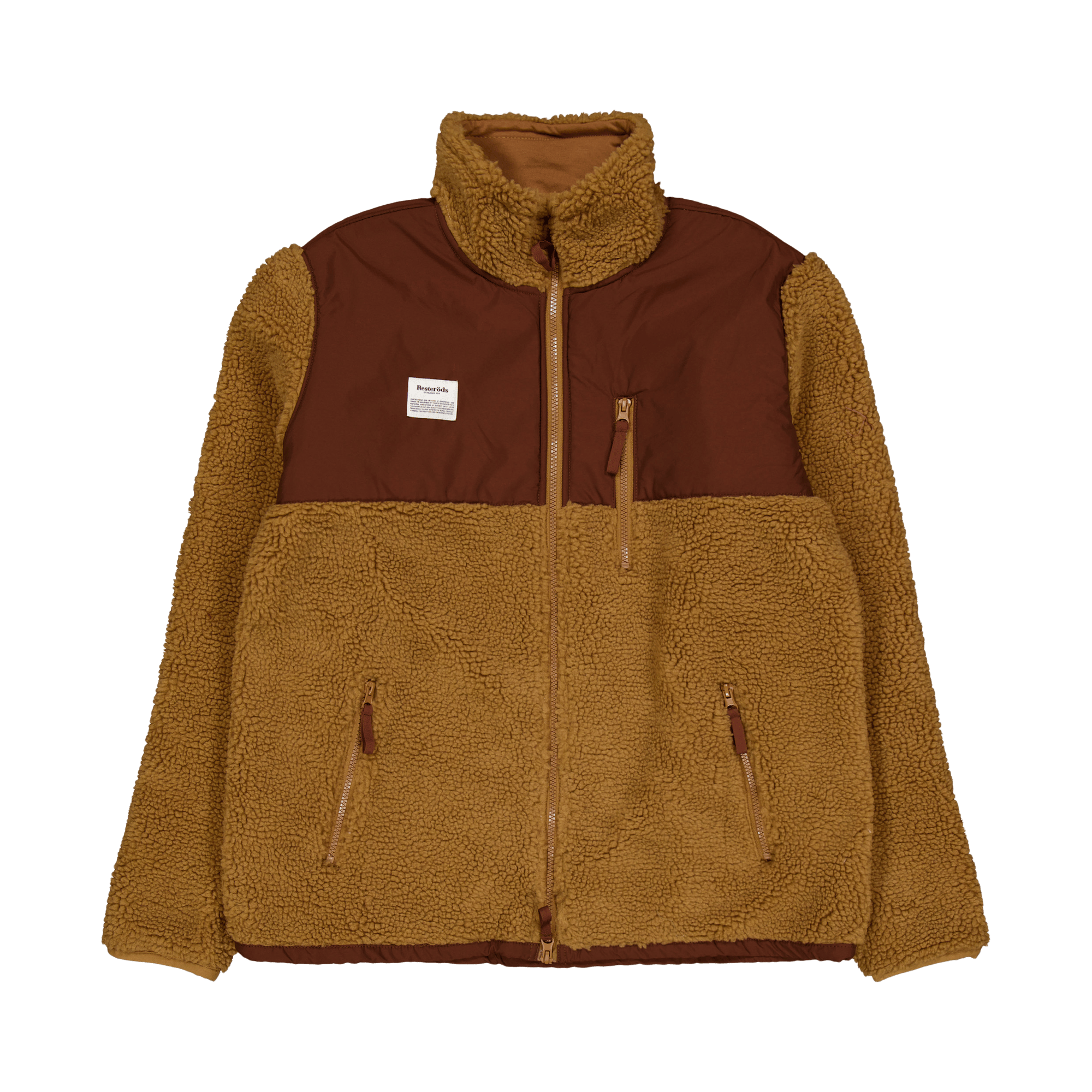 Panel Zip Fleece 4075 Camel