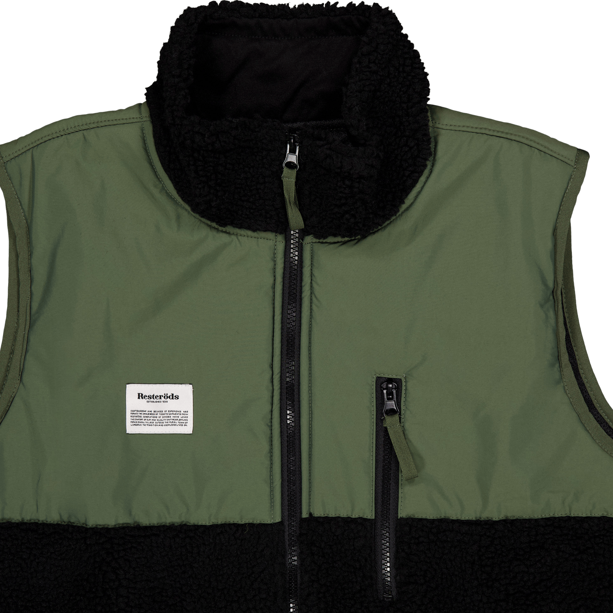 Panel Fleece Vest Zip 990 - Bild 3