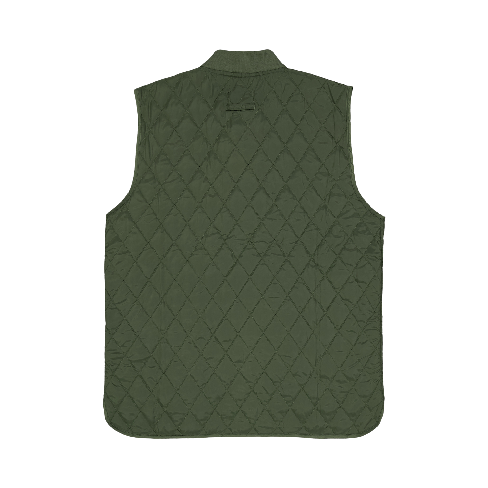 Quilted Zip Vest 90 Army - Bild 2