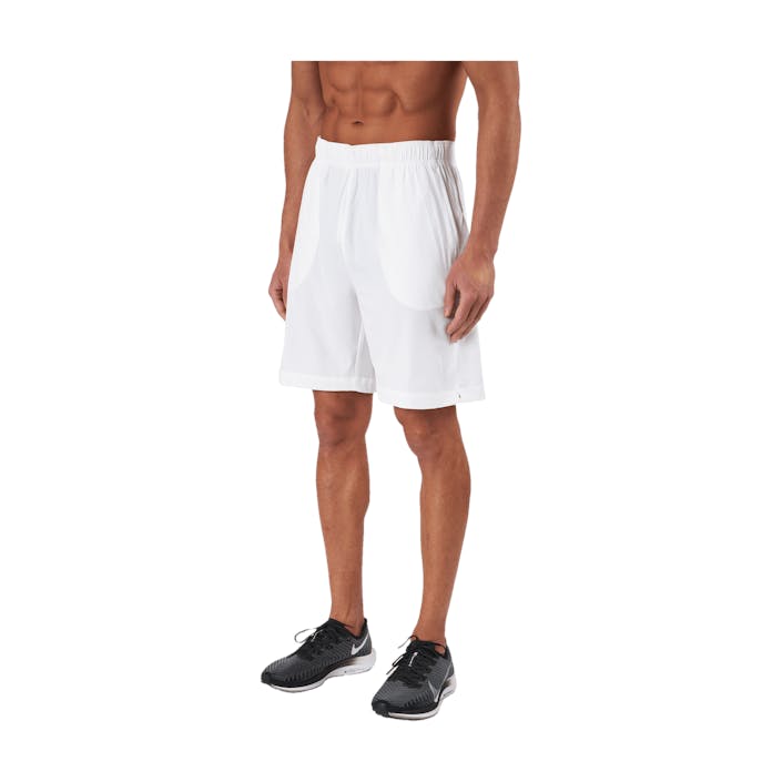 Ultra-light Shorts White/navy, Male, Apparels, Shorts, Badminton, White, M