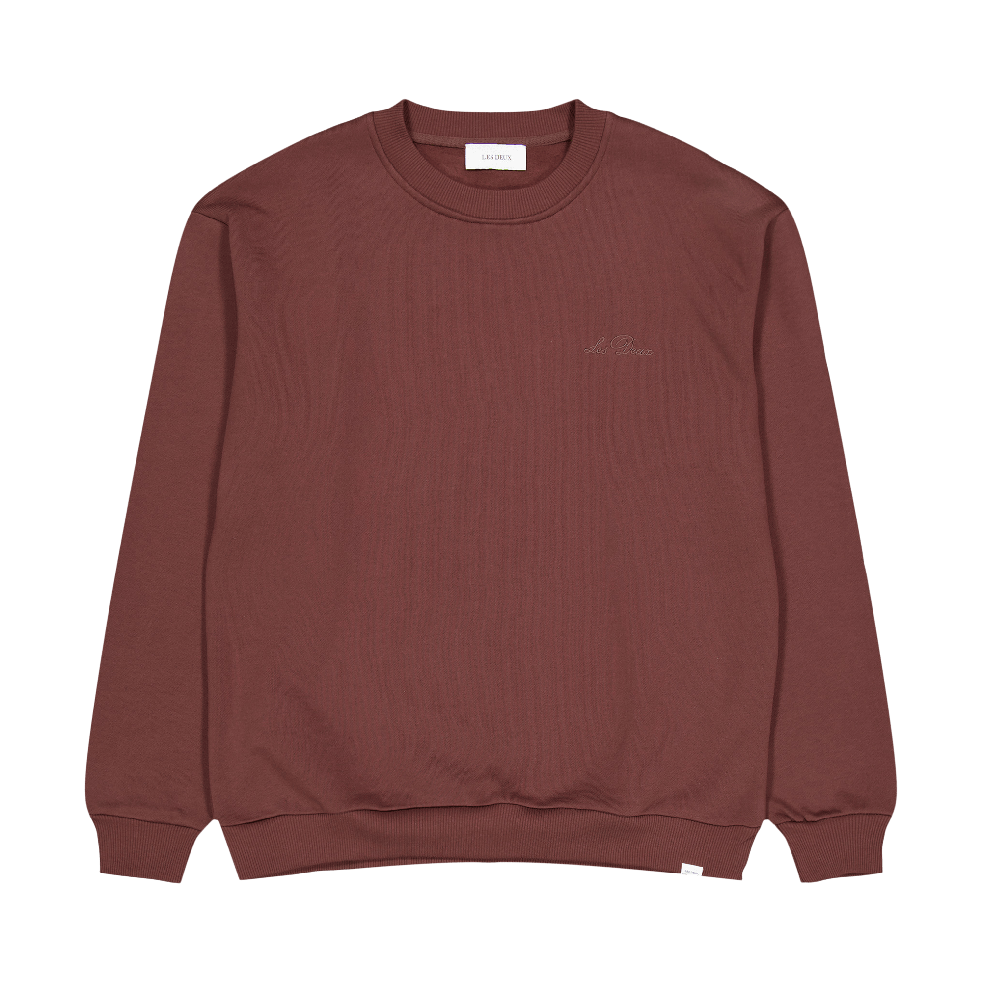 Les Deux Crew Sweatshirt Ebony