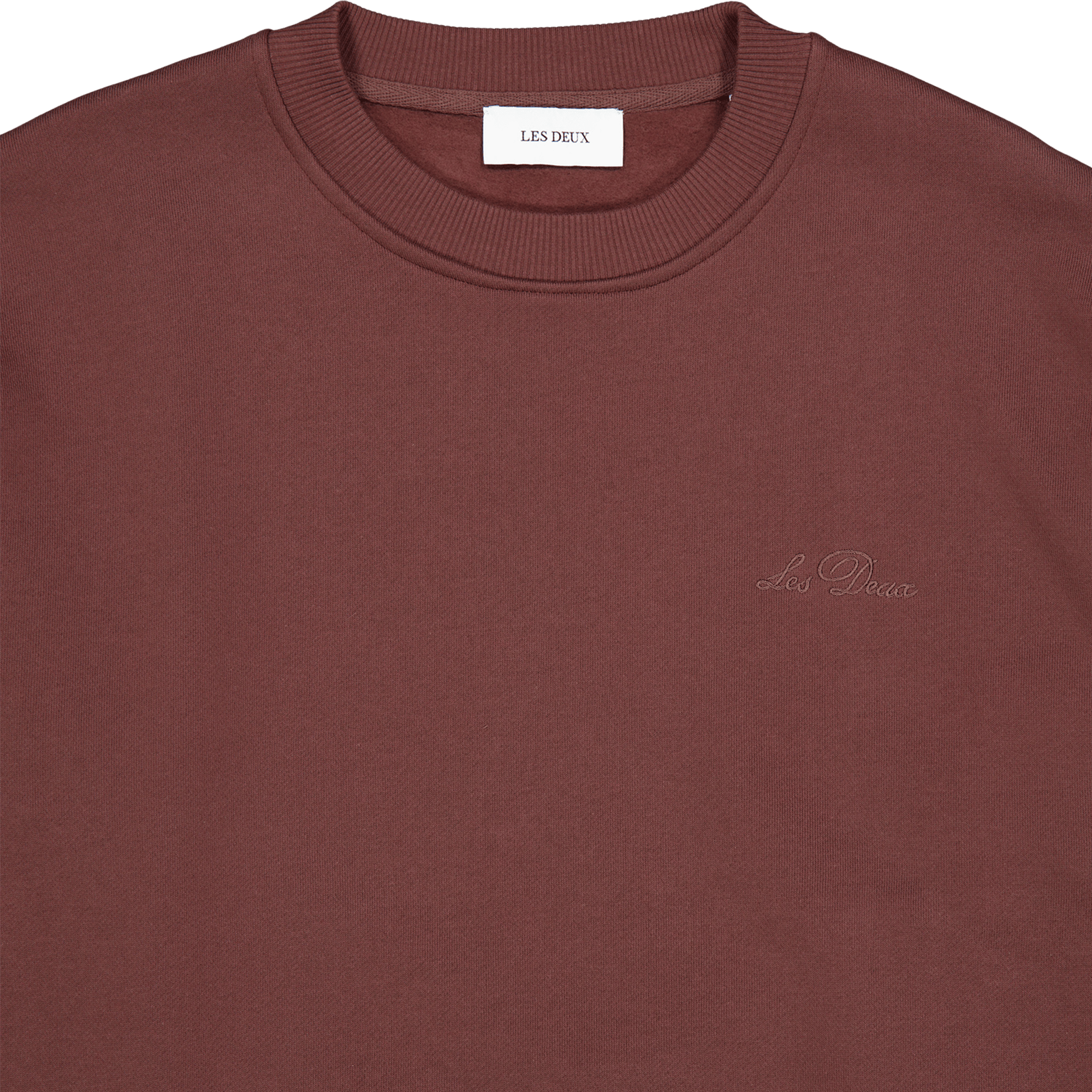 Les Deux Crew Sweatshirt Ebony - Bild 3