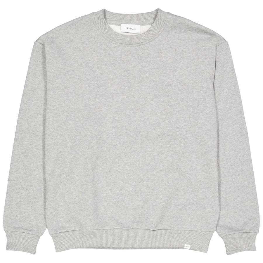 Les Deux Crew Sweatshirt Mélange