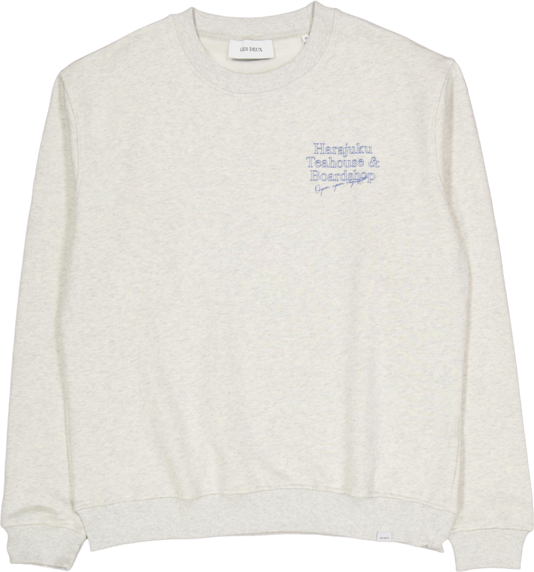 Les Deux Harajuku Sweatshirt  washed Denim