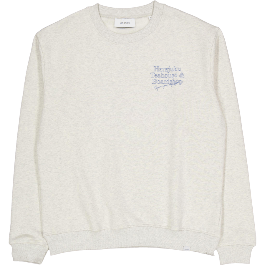Les Deux Harajuku Sweatshirt washed Denim