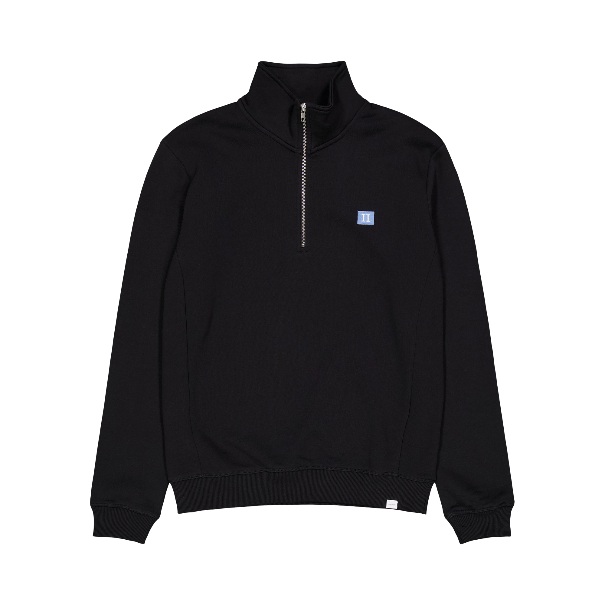 Les Deux Piece Half-zip Sweatshirt washed Denim