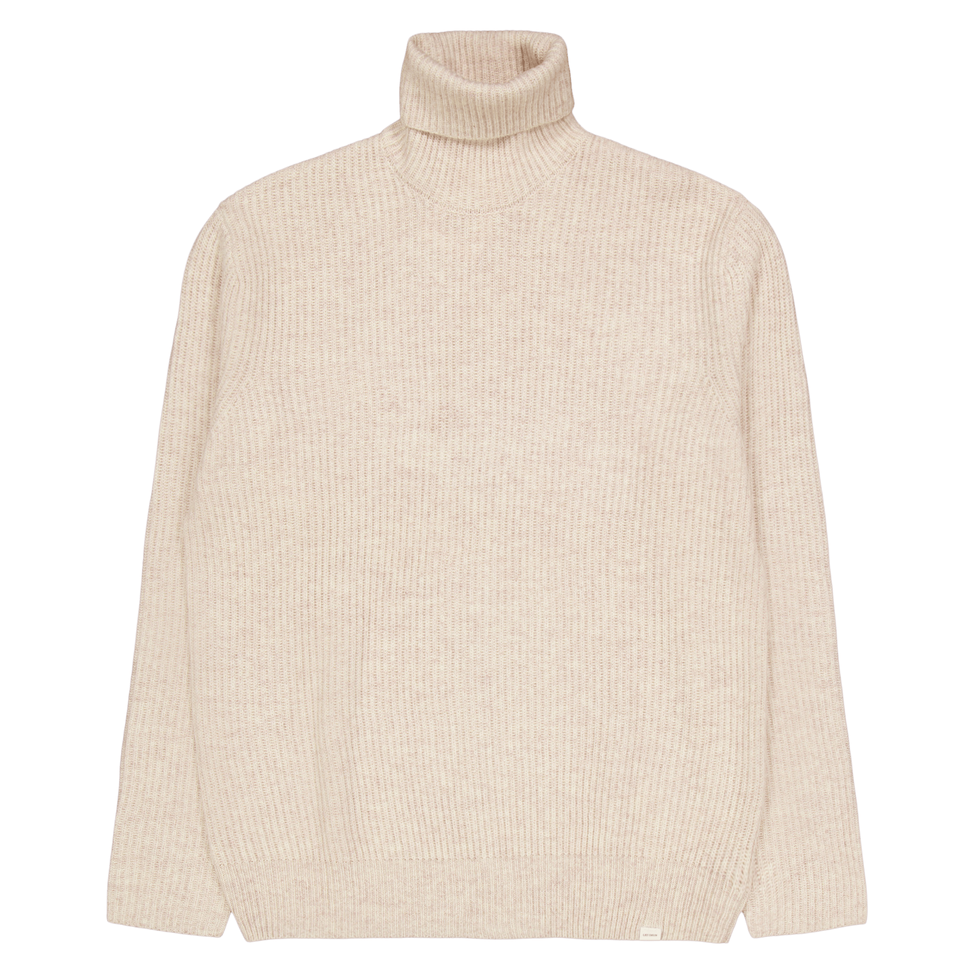 Les Deux Eddie Wool Rib Rollneck Knit  Mélange