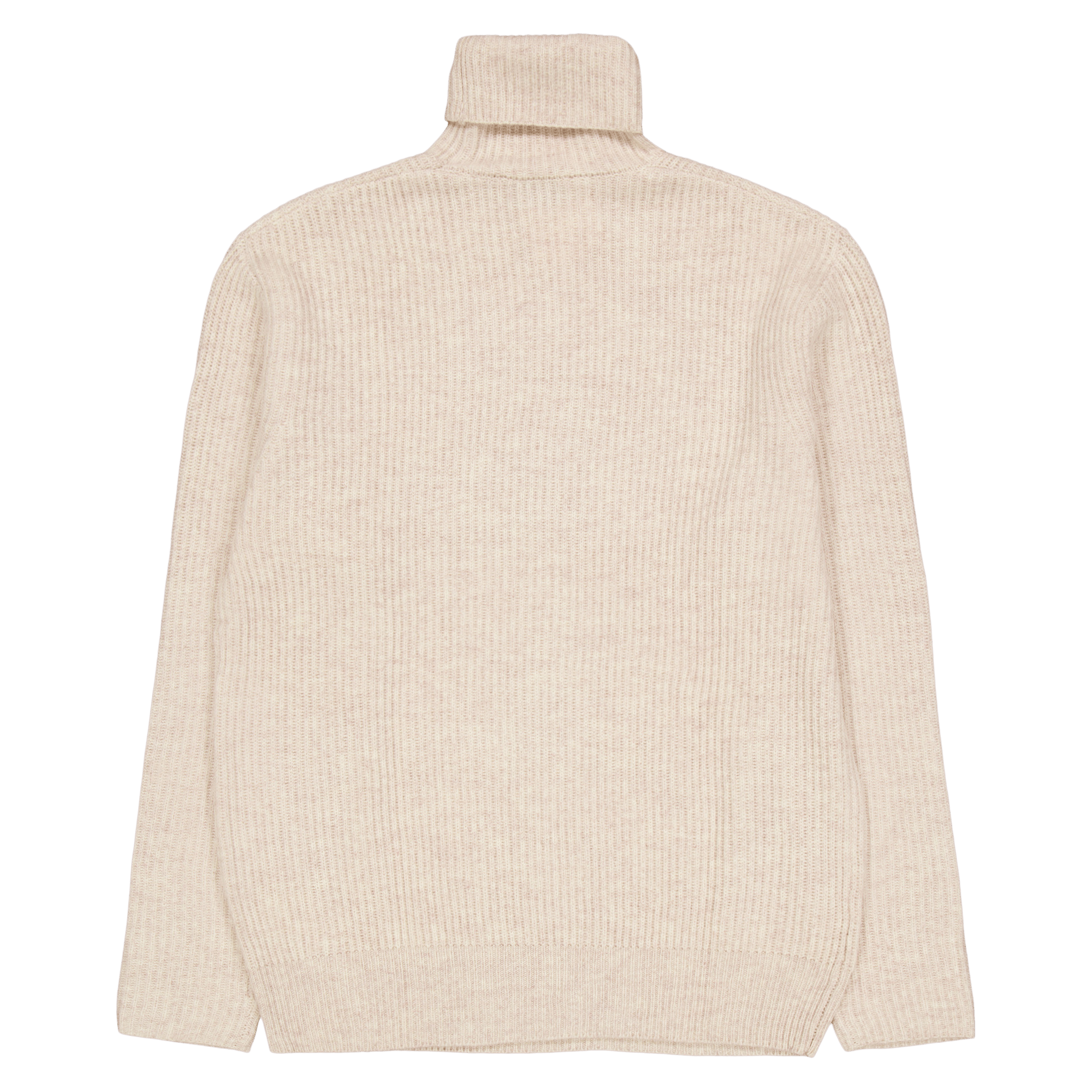 Les Deux Eddie Wool Rib Rollneck Knit  Mélange - Bild 2