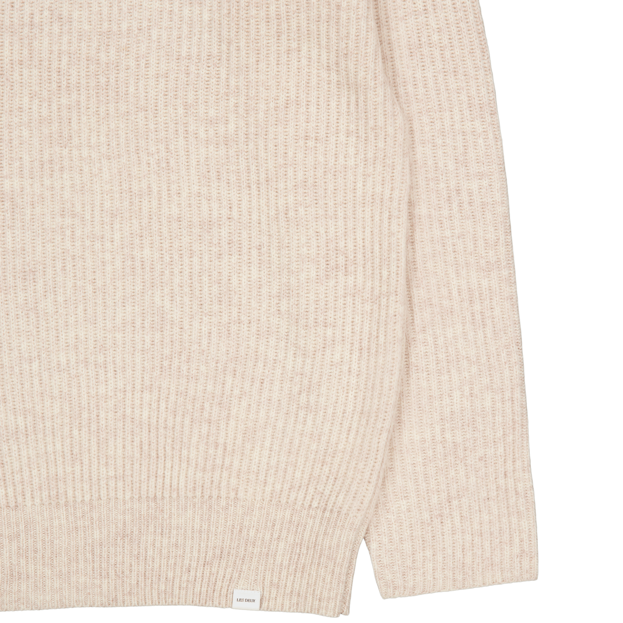 Les Deux Eddie Wool Rib Rollneck Knit  Mélange - Bild 3