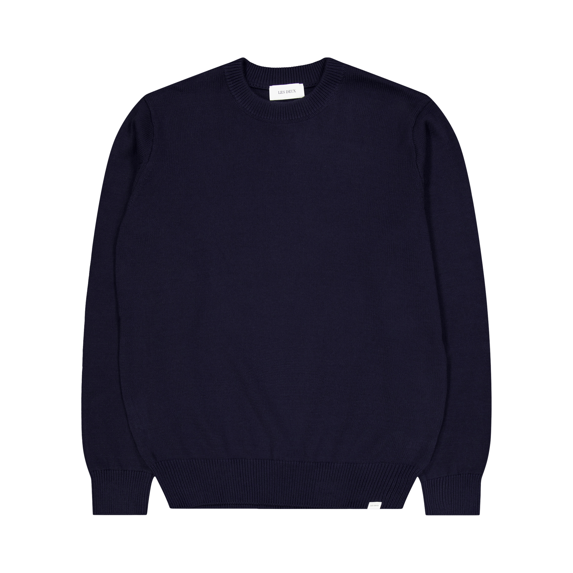 Les Deux Gary Cotton Knit Dark