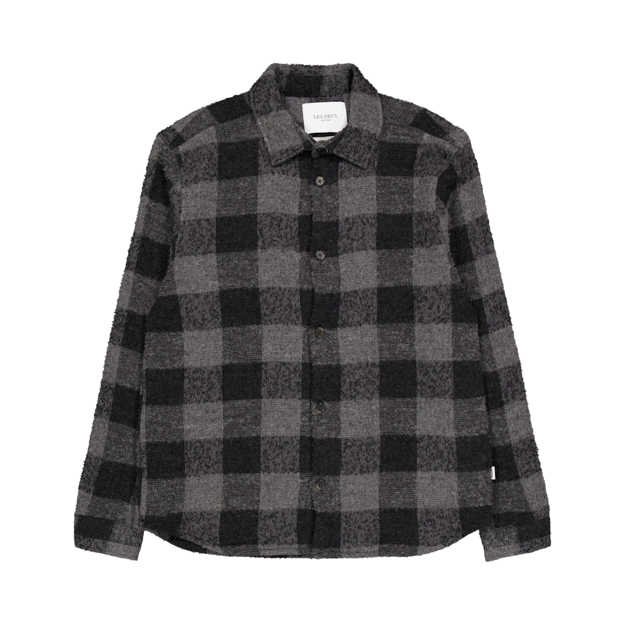 Les Deux Hank Check Ls Shirt